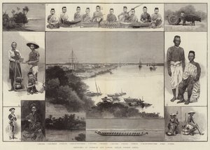 Skisser av Tonquin og Nedre Annam, Cochin Kina